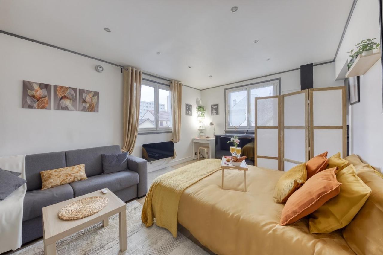 Le Nid Douillet : Paris Proche-Cozy-Netflix Apartment Montmagny Bagian luar foto